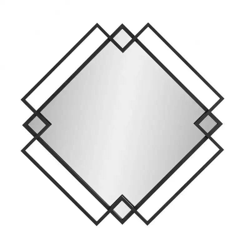 Specchio da parete a figura intera senza cornice 31"x23" Collezione Whitby: arredamento moderno, 60" di altezza, montaggio a parete