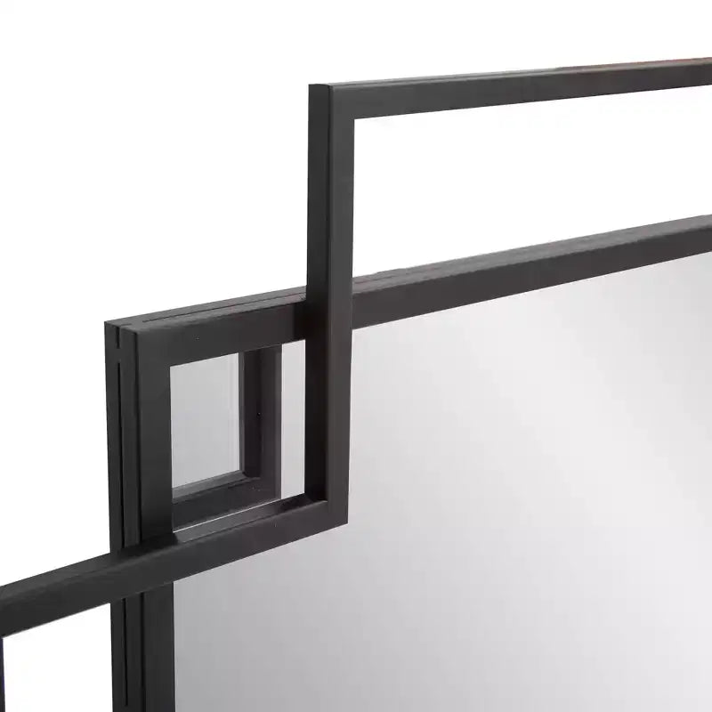 Specchio da parete a figura intera senza cornice 31"x23" Collezione Whitby: arredamento moderno, 60" di altezza, montaggio a parete