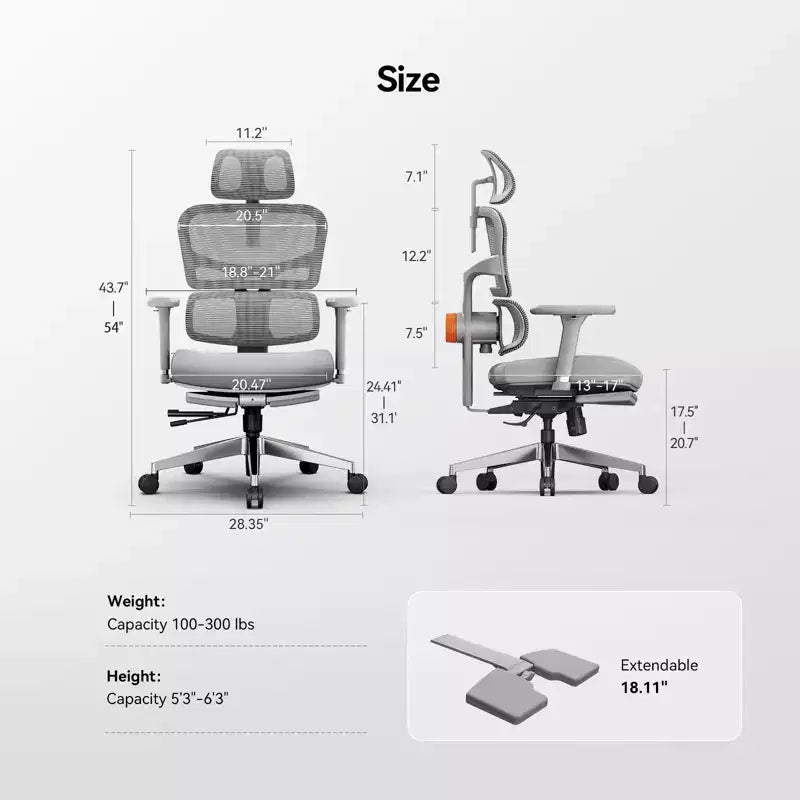 Sedia con poggiapiedi - Poltrona reclinabile con braccioli 4D - NT002+LAPD-GRAY