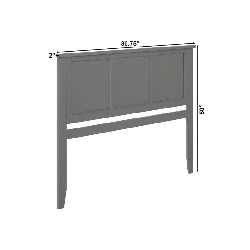Testiera letto Madison con Struttura Letto - Imbottita, Altezza Regolabile, Singolo/Matrimoniale/Queen/King