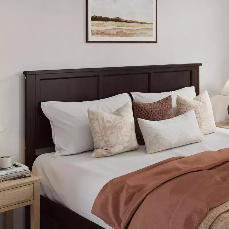 Testiera letto Madison con Struttura Letto - Imbottita, Altezza Regolabile, Singolo/Matrimoniale/Queen/King