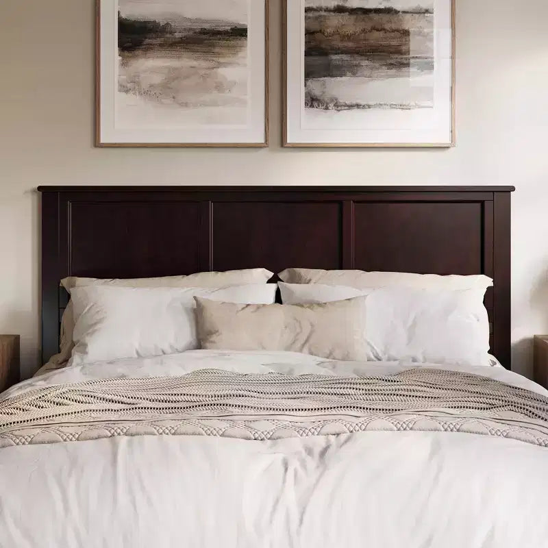Testiera letto Madison con Struttura Letto - Imbottita, Altezza Regolabile, Singolo/Matrimoniale/Queen/King