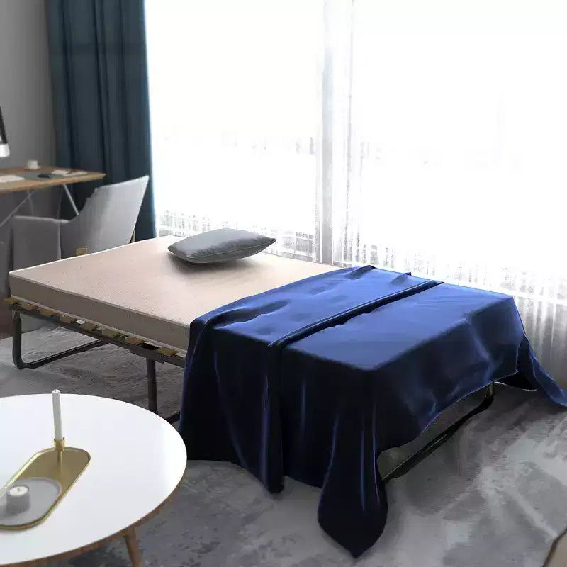 con Materasso Memory Foam Letto per Ospiti in Metallo Doghe in Legno Made in Italy