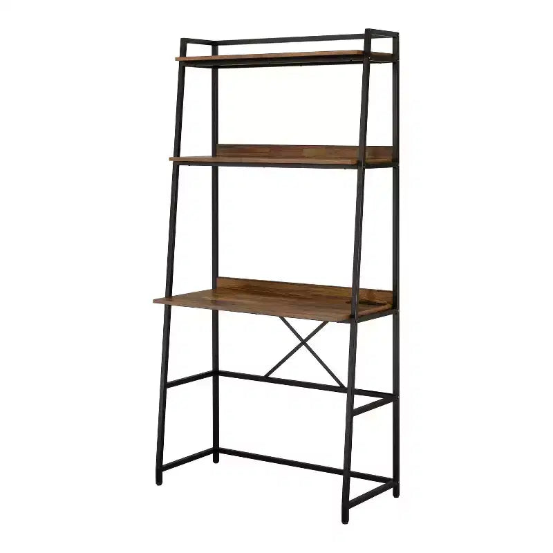 Maybole Writing Desk with Bookcase and USB Plug - HOMES: Inside + Out