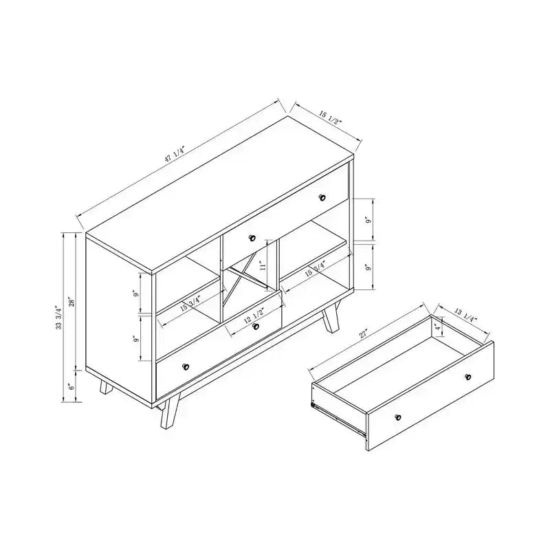Buffet 2 cassetti - HOMES: Inside + Out